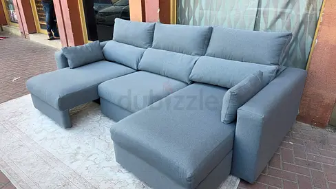 Top Quality ikea Eskilstuna L shape sofa bed with storage