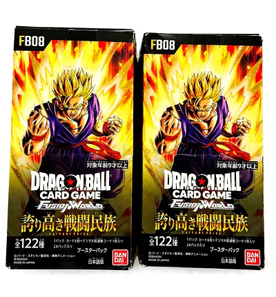Dragon Ball Super Card Game Fusion World FB08 – Saiyans Pride 🇯🇵