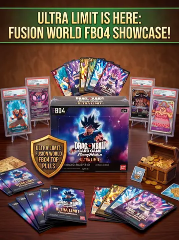 Dragon Ball Super Card Game - Fusion Wars Ultra Limit Booster Box (Sealed) -FB04