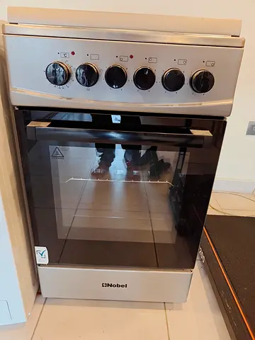 Nobel electric Cooker with Oven - Stainless Steel