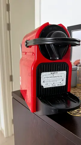 Nespresso coffee machine