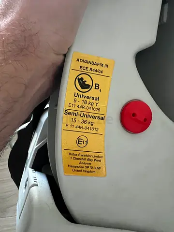 Britax Romer ADVANSAFIX III Car Seat