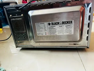 Microwave Electric Oven - Black & Decor Brand
