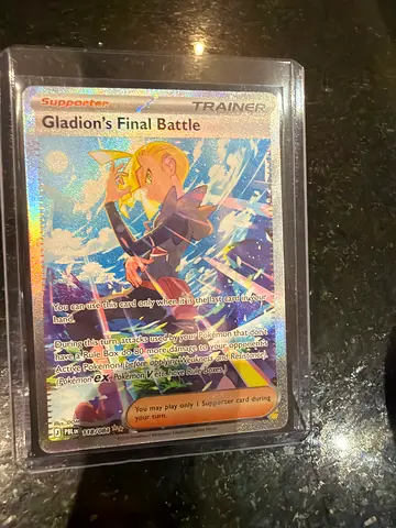 Gladion’s final battle pokemon card