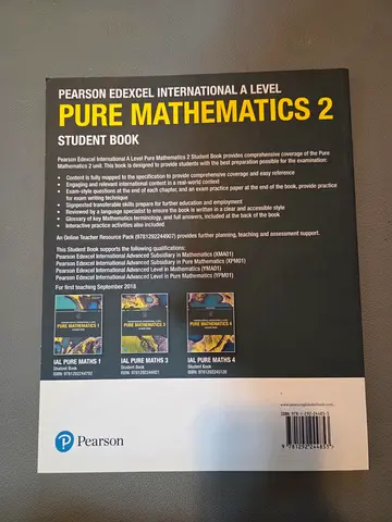 Pearson Edexcel Pure Mathematics 2
