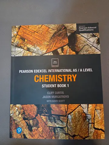 Pearson Edexcel AS Level Chemistry Student Book 1