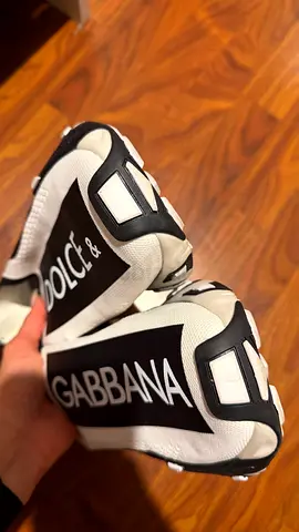Dolce & Gabbana black and white sneakers - pre-owned