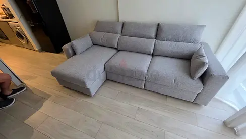 Top Quality ikea Eskilstuna L shape sofa bed with storage