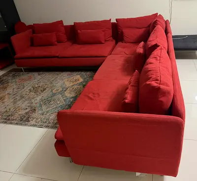 IKEA L-Shaped Sofa – Like New – Only 6 Months Used