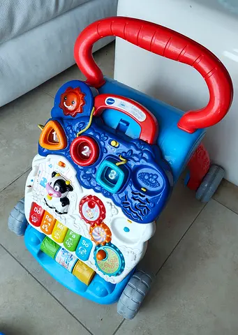 Used Vtech Interactive Baby Walker / Activity Push Toy