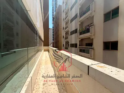 تراس كبير | شهرين مجانا | غرفتين ماستر | اطلاله مفتوحه