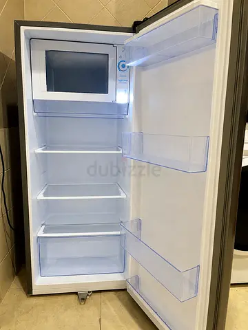 Compact single-door refrigerator in good working condition