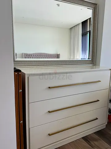 Pottery barn White 3-Drawer Dresser