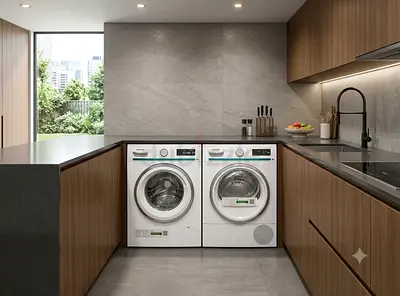 Siemens iQ700 Washer & Dryer Set – WiFi Connected | Excellent Working Condition