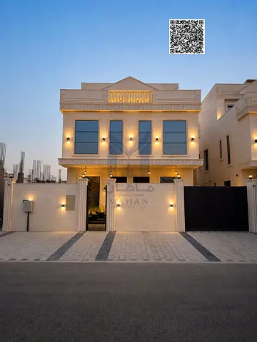 Elegant Modern Villa | 7 Master Bedroomโs | Registration Fee, Electricity, Water & AC Include | Ready to Move | Very Close to Hamidiya Park & Mosque | Family Community | Easy E311 Access | Freehold |