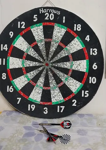 Original Harrows darts board