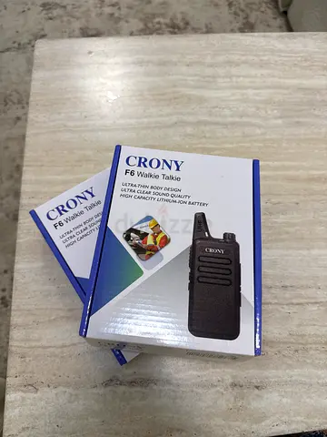 Crony F6 walkie talkie almost new