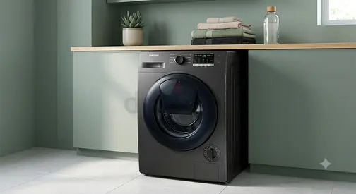 Samsung 8kg Heat Pump Tumble Dryer – Graphite Silver | Energy-Efficient Drying | Modern Design