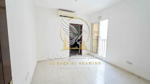 One bedroom and Hall Al Butina Sharjah Balcony Open View Free Maintenance Sandy Parking Energy Saving Split AC Near Lebanese Food Market