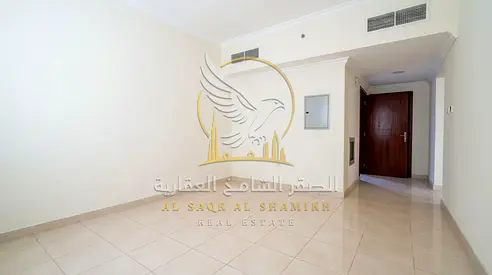 شقة غرفة وصالة للإيجار في القليعة الشارقة أول ساكن باركنج داخلي اطلالة مفتوحة تشطيبات حديثة منطقة حيوية ومخدومة