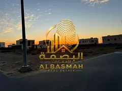 Two residential plots for sale in Sharjah, Al Ruqaybah area, opposite Nasmah project.