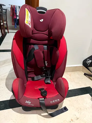 Joie Convertible Child Car Seat - Red, Good Condition