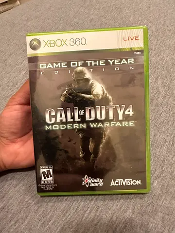 XBOX 360 COD4 GOTY edition - FACTORY SEALED