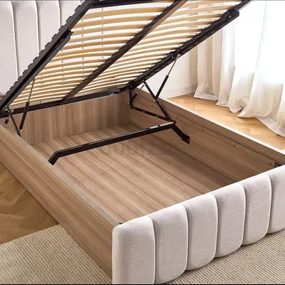 Hydraulic Storage Bed and Mattress