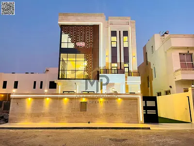 Villa with (pool) for sale | ajman| al alia area | 6 master rooms, majlis, 2 halls, roof| freehold | negotiable price.