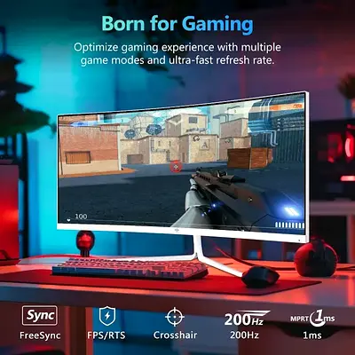 Z-EDGE UG30P 30" 200Hz Curved Gaming Monitor