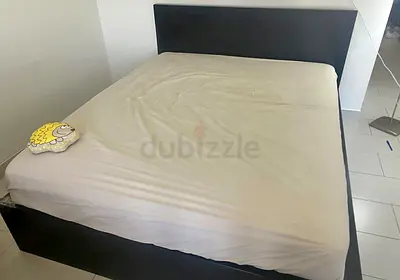 Ikea Queen size bed with mattress available in perfect condition