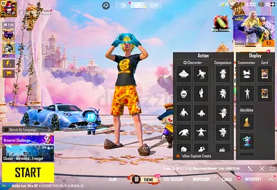 PUBG Mobile account fully loaded