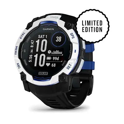 Garmin Instinct 3 rugged solar GPS smartwatch