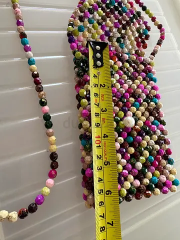 Handmade Multi Color Beaded Crossbody Phone Bag
