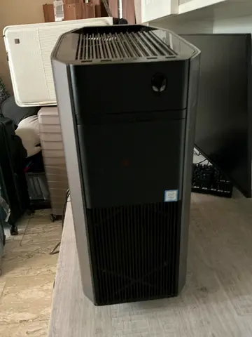 Used gaming desktop tower (Alienware-style) - good working condition comes with gaming computer