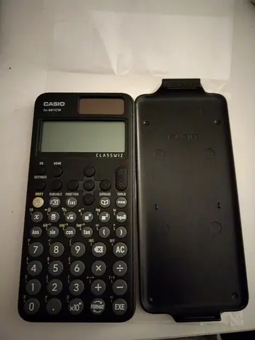 Casio fx-991CW ClassWiz Scientific Calculator with Cover -never used , whithout original packaging