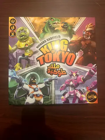 King of Tokyo English/Arabic Version + Cthulhu Monster Game Pack Board Game