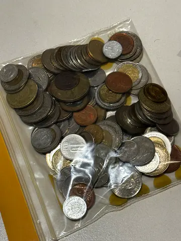 500 Grams World Collection 21st Century (old antique coins)