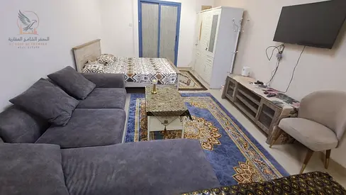 استوديو مفروش للإيجار السنوي في برج النعيمية C عجمان
