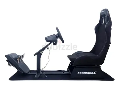Dead skull play seat and Logitech g29 with gear shifter