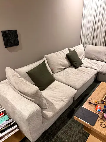 Pan Emirates feather filled Sofa without footstool