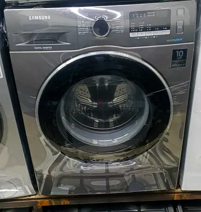 Samsung Front Load Washing Machine - Digital Inverter, 8 kg gry color Warranty fre home delivery