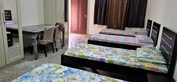 FULLY FURNISHED BED SPACE AVAILABLE ( ONLY 1 LEFT) FOR INDIAN WORKING LADY IN ABU SHAGARA