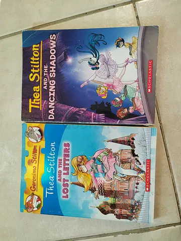 Thea Stilton: Dancing Shadows & Lost Letters (2 Kids' Books)