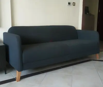 IKEA LINANÄS 3-seat sofa, Vissle dark grey