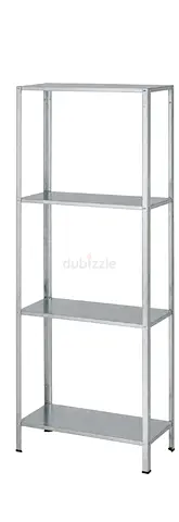 IKEA HYLLIS Galvanized Steel Shelving Unit – 60×27×140 cm