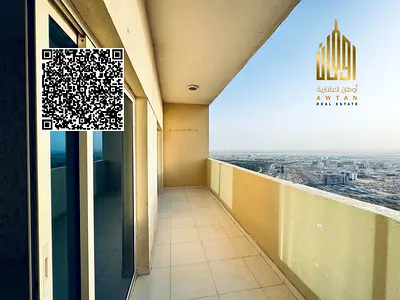 غرفة وصالة للبيع | اطلالة مفتوحة | جيم,مسبح وباركن
