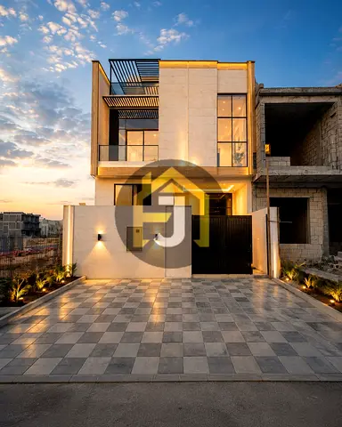 Modern townhouse villa for sale at an attractive price in Al HILEO 2, Ajman.