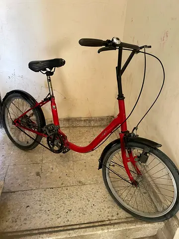 Red Compact  Bike - Good Condition