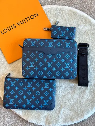 Louis Vuitton Monogram Shadow Trio Messenger bag